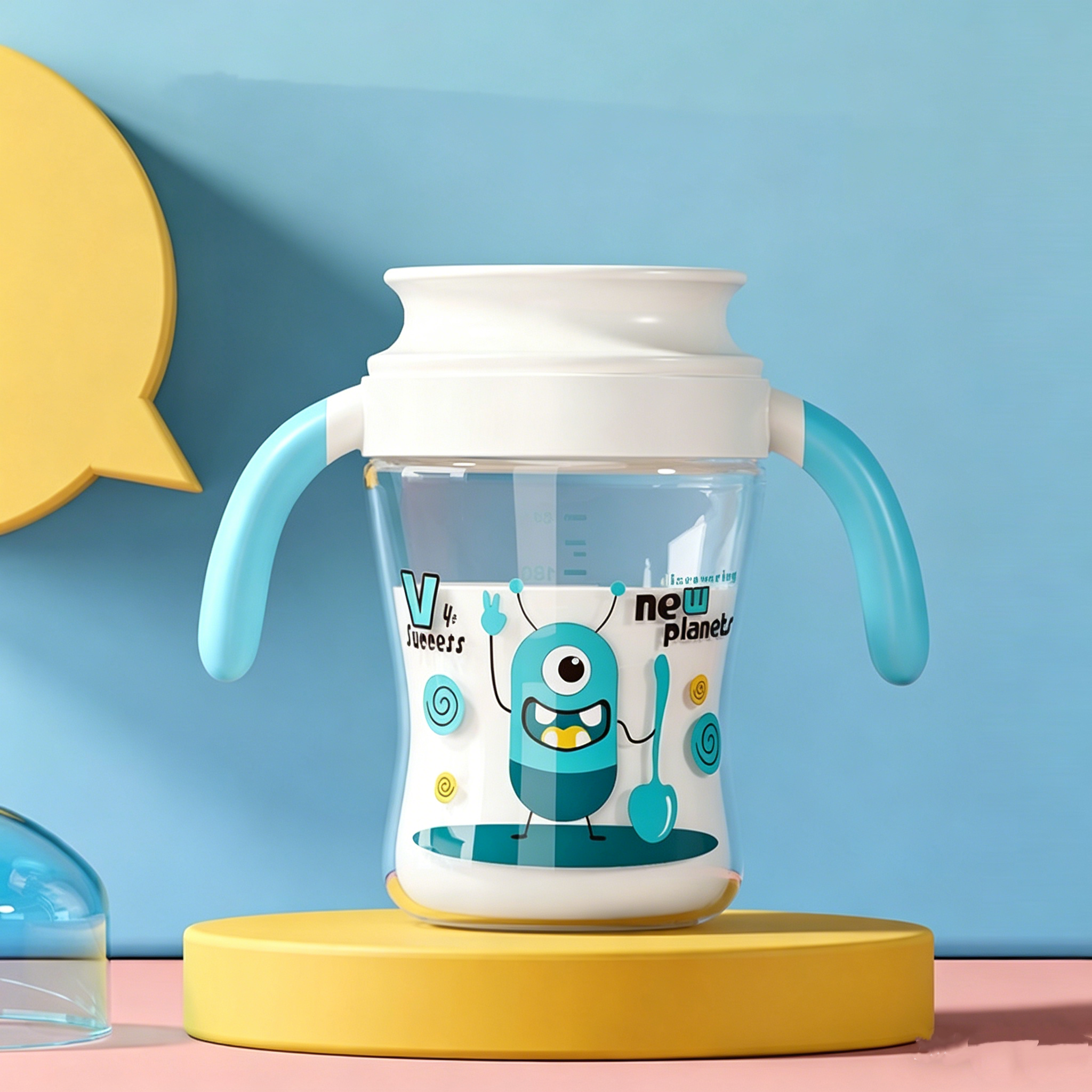 360° Baby Training Tritan Sippy Cup 210ml - Image 2