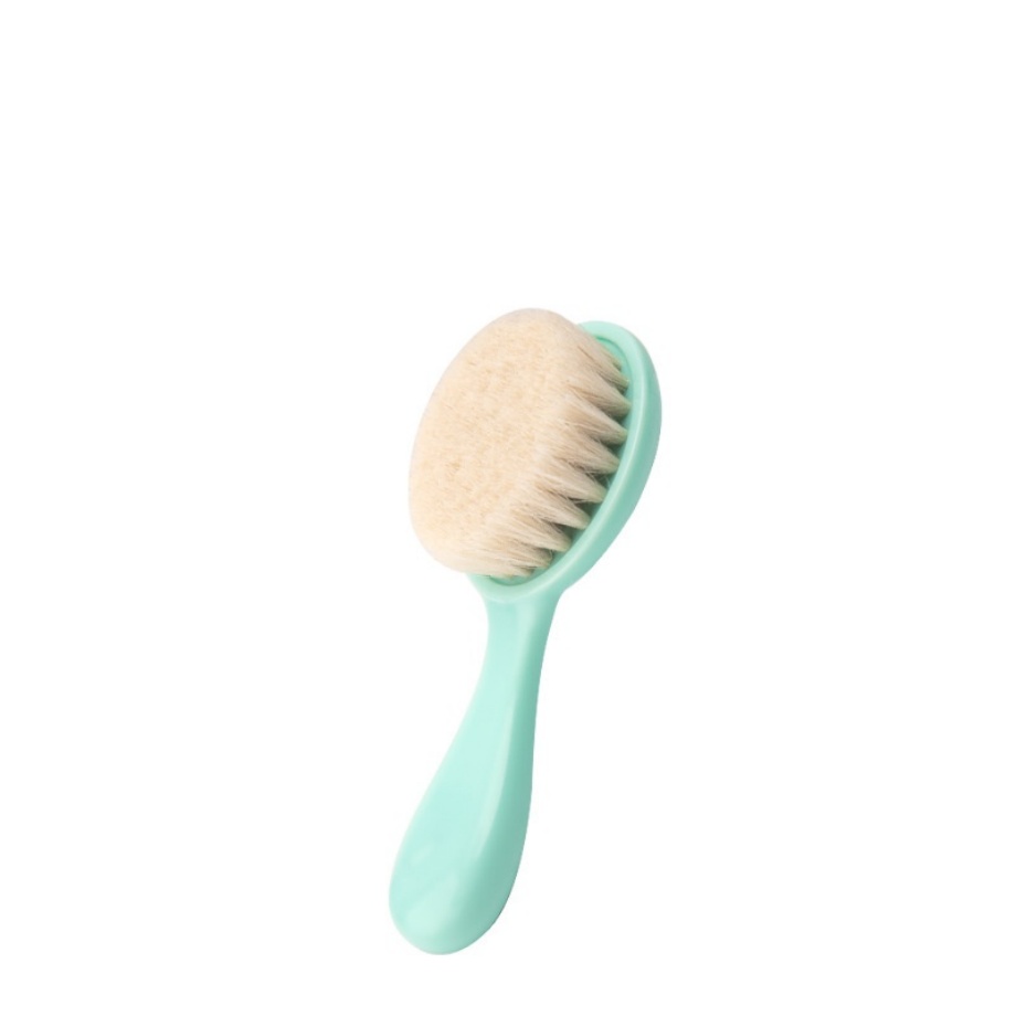 Soft Natural Goat Hair Baby Brush - Newborn Grooming Essential - Image 4