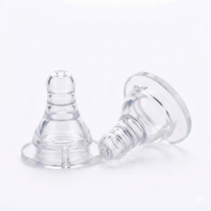 Premium Ultra-Soft Silicone Baby Bottle Nipples, BPA-Free Anti-Colic Replacement Teats with Natural Latch Design, Slow/Medium/Fast Flow for Newborns & Toddlers