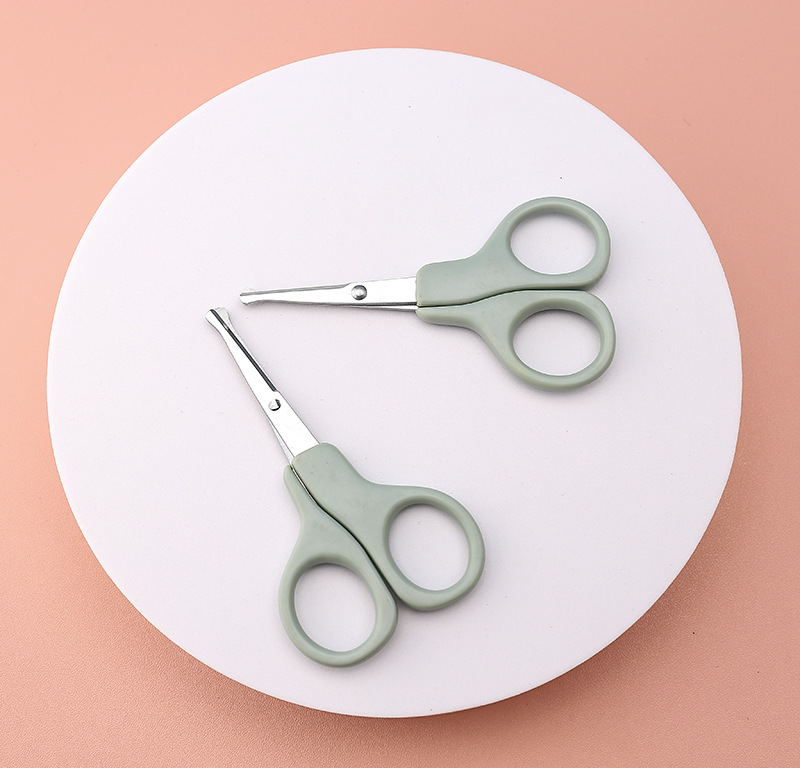 Safe Rounded-Tip Baby Nail Scissors - Gentle Grooming for Newborns - Image 3