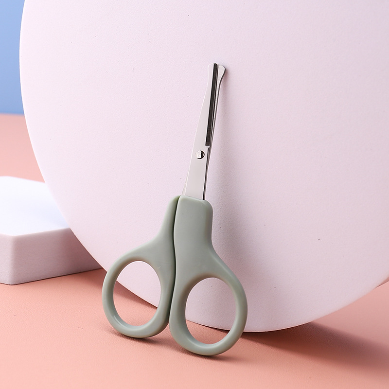 Safe Rounded-Tip Baby Nail Scissors - Gentle Grooming for Newborns - Image 5