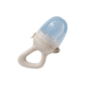 Eco-Friendly Baby Fruit Feeder Pacifier – Silicone Fresh Food Feeder & Teething Toy, BPA-Free Soother for Infants & Toddlers, Natural Textured Easy-Grip Handle