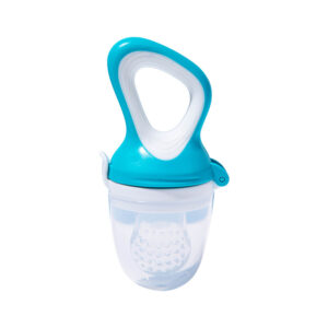 2-in-1 Baby Fruit Feeder & Teether – Soft Silicone Fresh Food Feeder Pacifier for Infants, BPA-Free Self-Feeding Tool for Fruits & Veggies, Easy-Grip Design