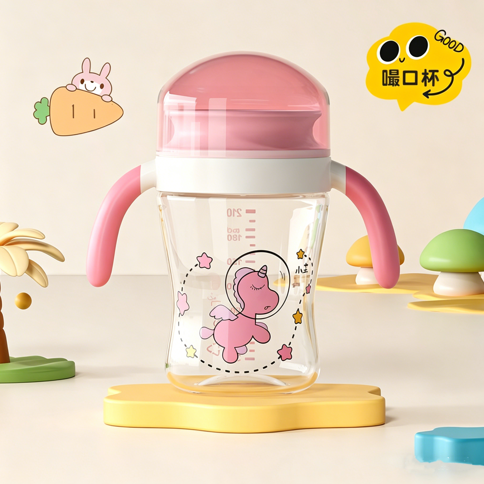 360° Baby Training Tritan Sippy Cup 210ml - Image 4