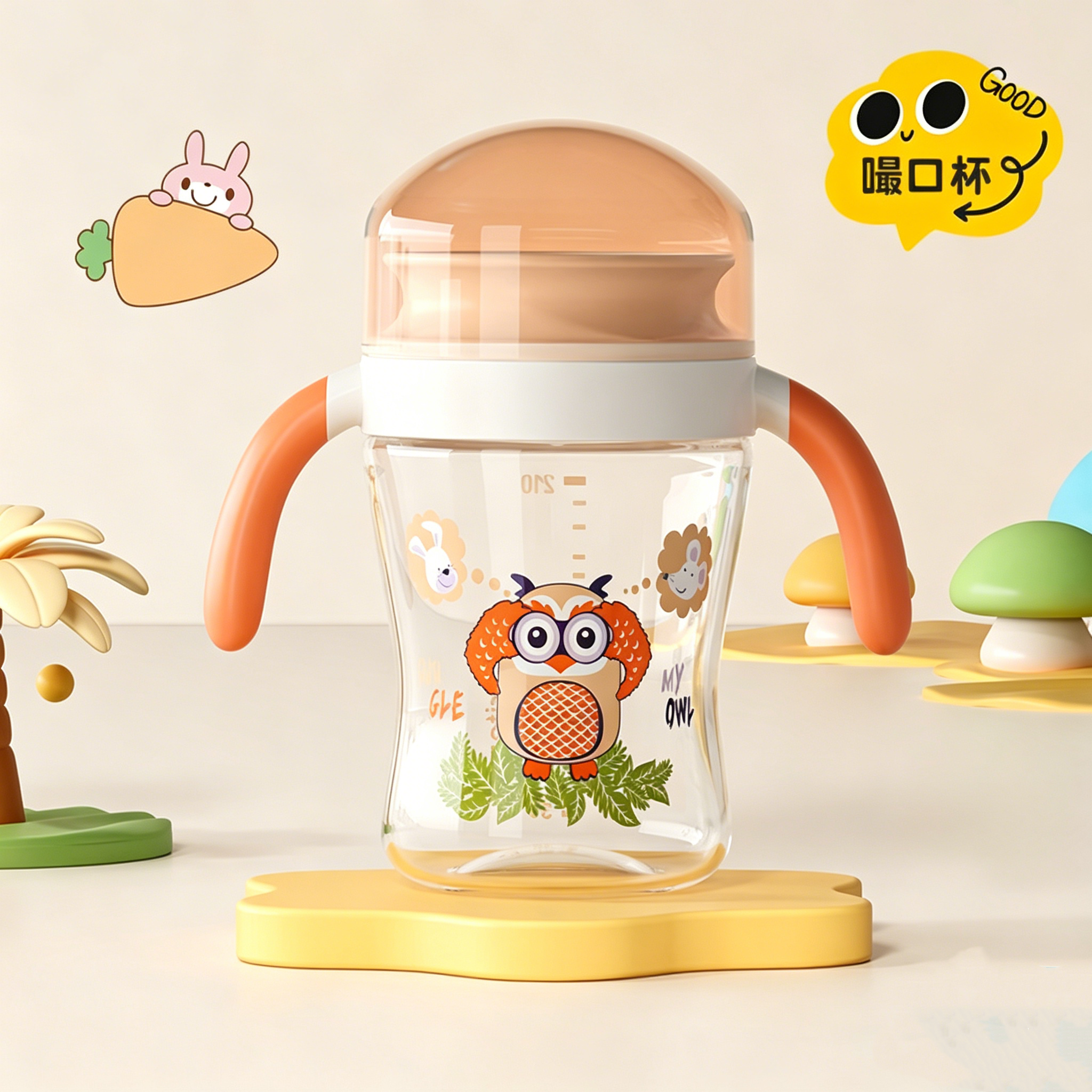 360° Baby Training Tritan Sippy Cup 210ml - Image 5