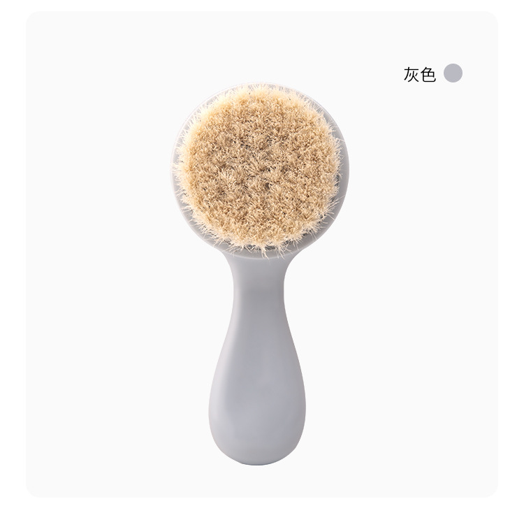 Soft Natural Goat Hair Baby Brush - Newborn Grooming Essential - Image 8