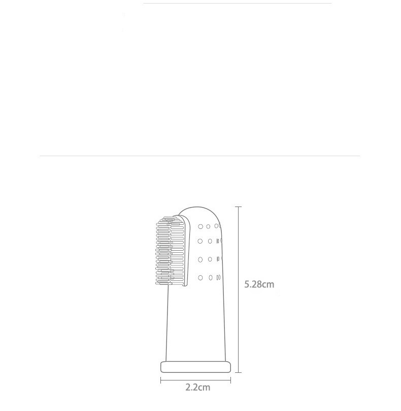 Soft Silicone Baby Finger Toothbrush for Gentle Oral Care - Image 5