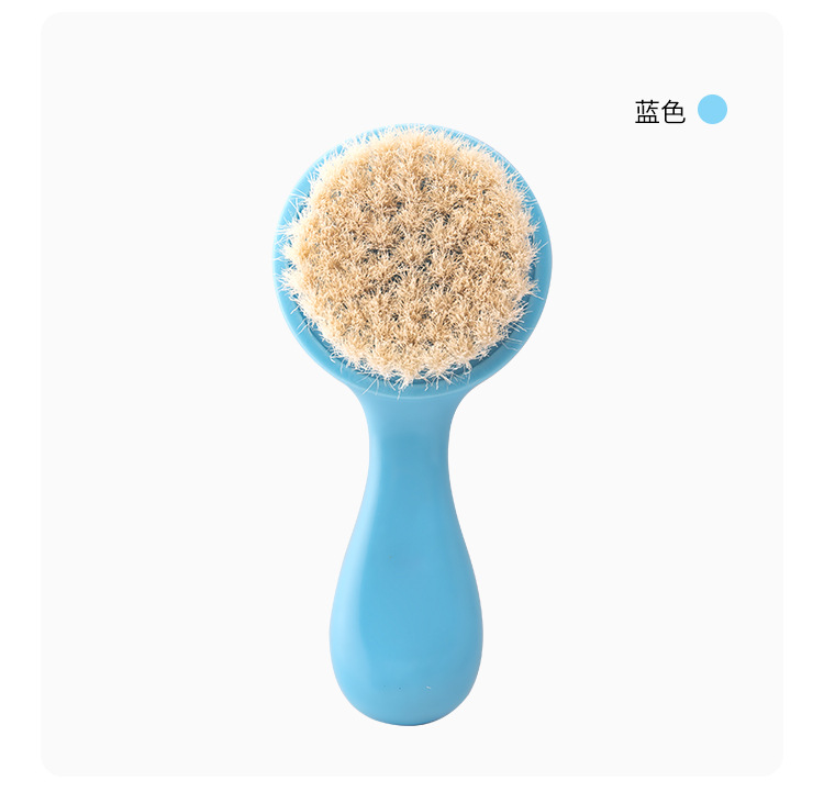 Soft Natural Goat Hair Baby Brush - Newborn Grooming Essential - Image 7